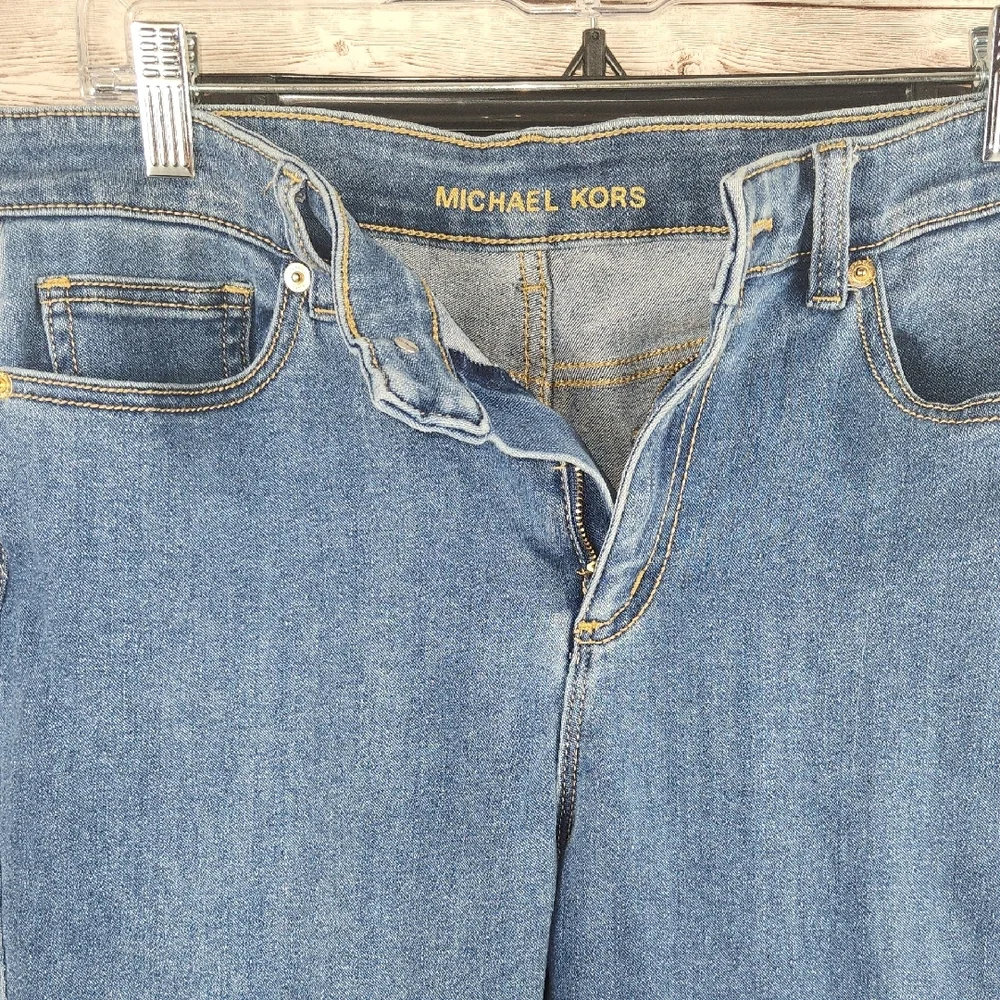 Michael Kors, 0366, Women's Classic Denim Jeans, Selma Skinny - Picture 2 of 5